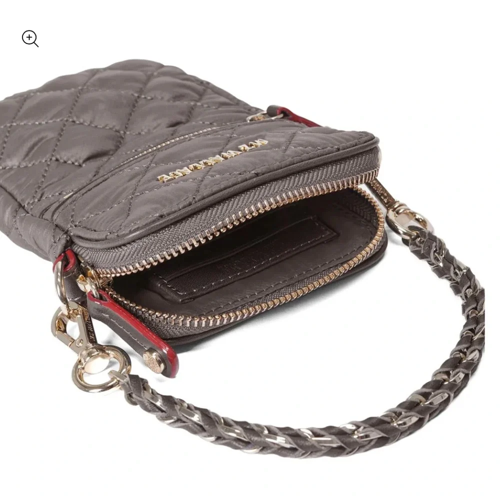 NWT MZ Wallace Micro Crossby Bag in Magnet Rec - Picture 3 of 9